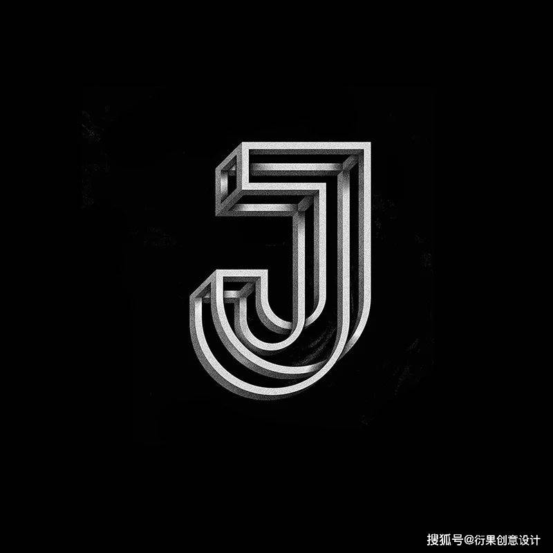 【字体设计】矛盾空间英文字母