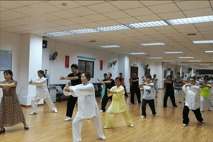 赵大妈_太极拳_活动