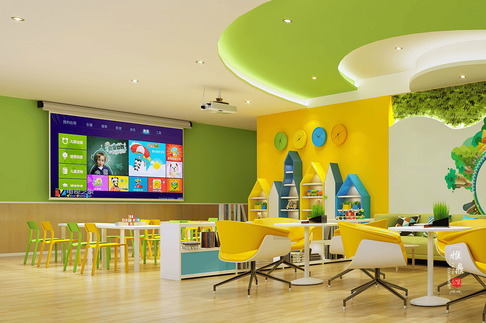 托管中心装修设计要点,幼儿园室内设计,幼儿园室外活动区设计