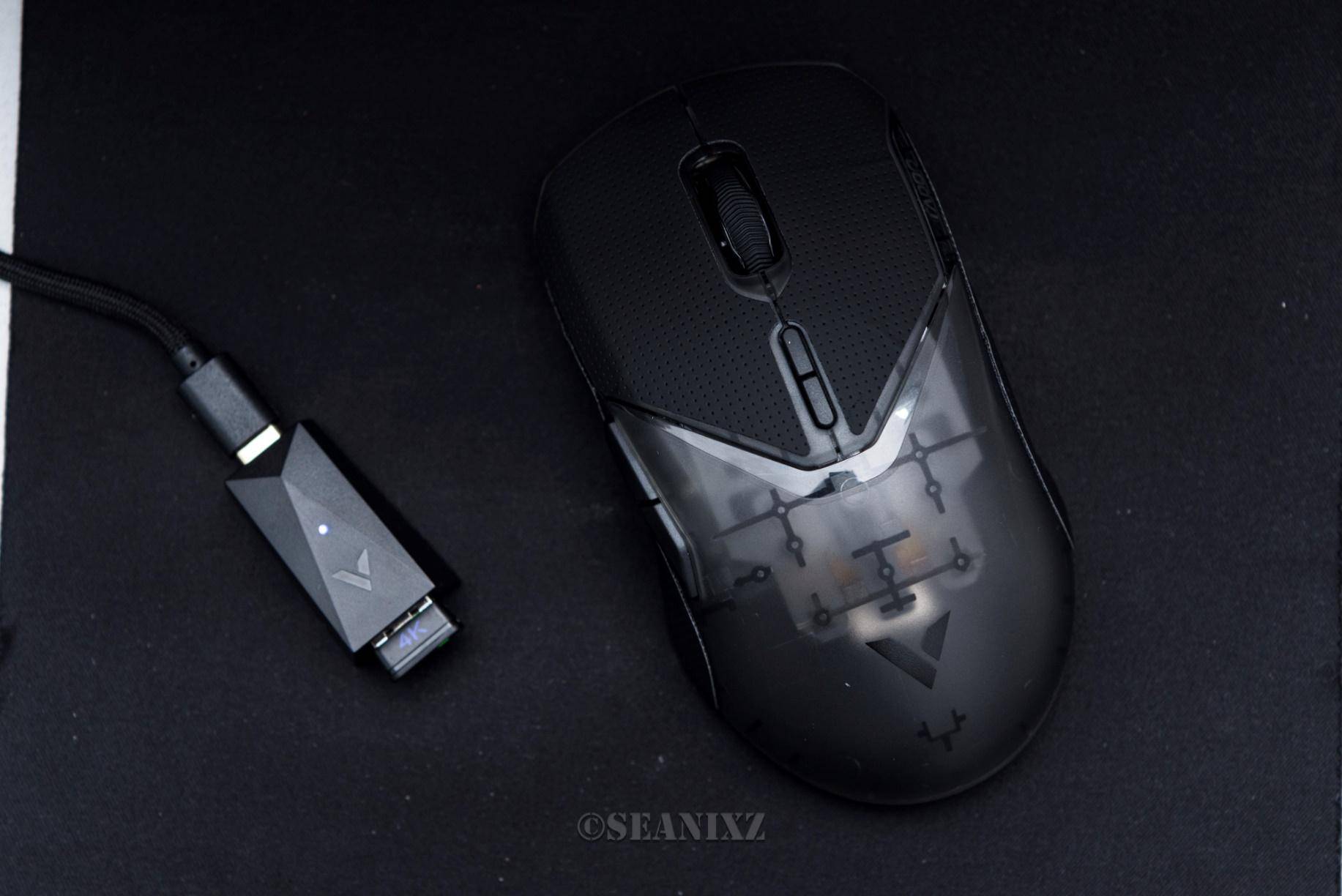 雷柏vt9 air 双模鼠标体验:轻量化,定制传感器,性价比炸裂