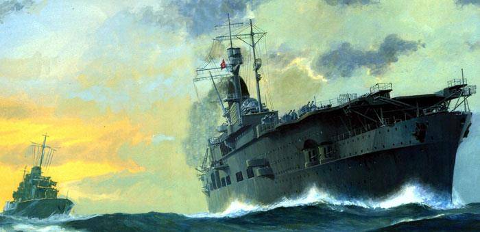 45张照片回顾纳粹"齐柏林"号航母一生:沉没三次的帝国明星