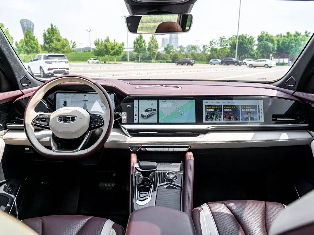 试驾吉利星越l四驱旗舰版:动力强劲 内饰空间超越同级