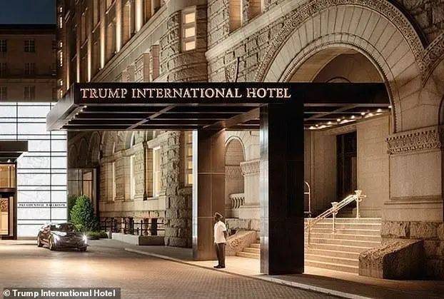 没有任何一个需要游说拜登政府的团体敢住进华盛顿的特朗普酒店,这