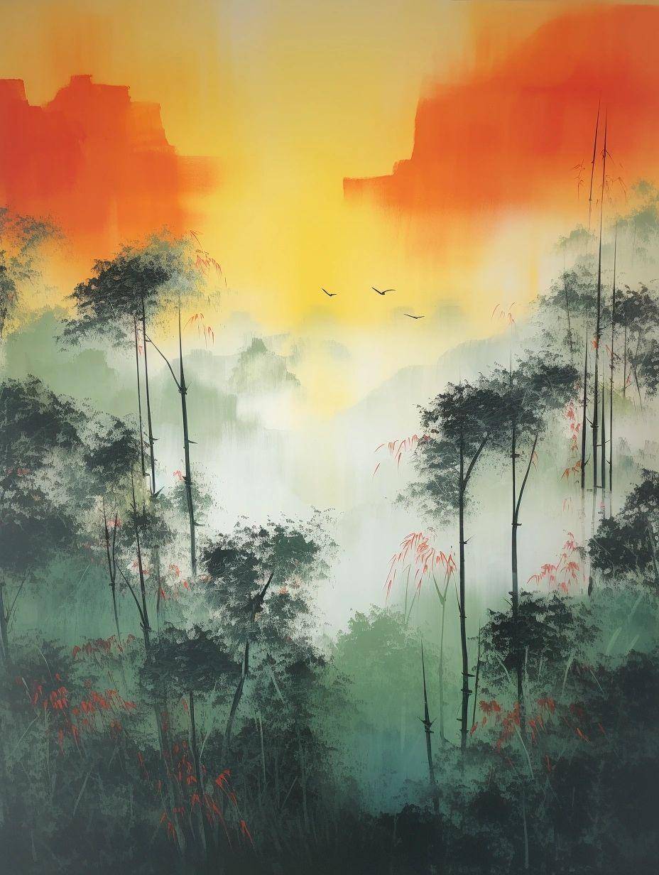 寂寞掩柴扉,苍茫对落晖.40句孤苦零落诗词,尽是淡雅脱俗之美