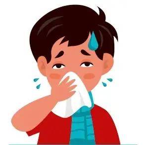 3,过敏性褶皱:患儿经常揉鼻导致鼻子上出现横行皱纹.