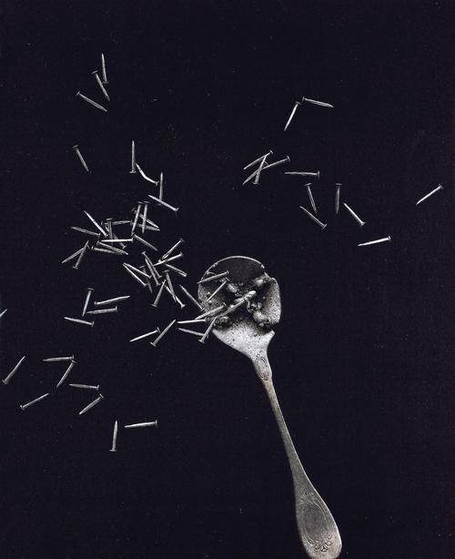 冷军画一根汤匙,一张网,一些铁钉,却卖161万,放大10倍会惊讶