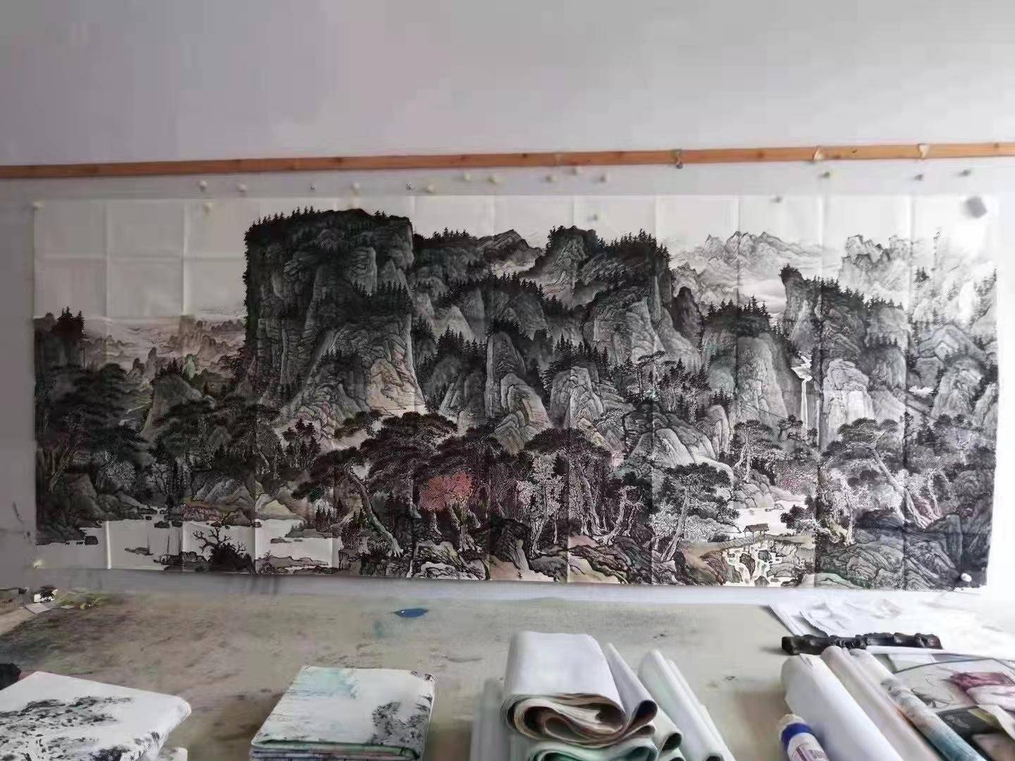 杰出画家刘二郎