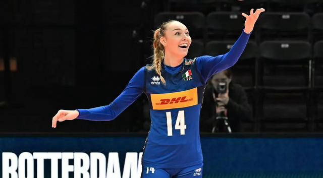 意大利女排天才皮特里尼因伤退出国家队!00后主攻将缺席奥运?