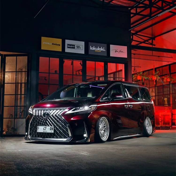 不务正业 雷克萨斯lm改装airbft空气悬挂姿态