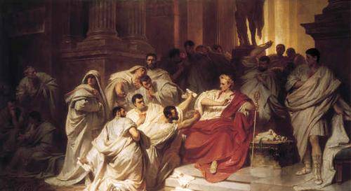 一代军事天才却惨遭同伴杀害,凯撒遇刺死亡之谜