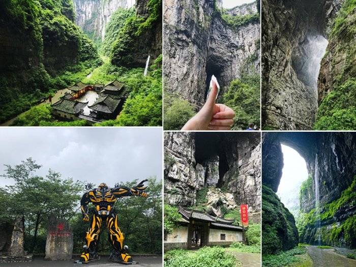 4:李子坝-磁器口-洪崖洞-返程3:龙鳞石海-黑山谷-重庆火锅2:重庆-天生