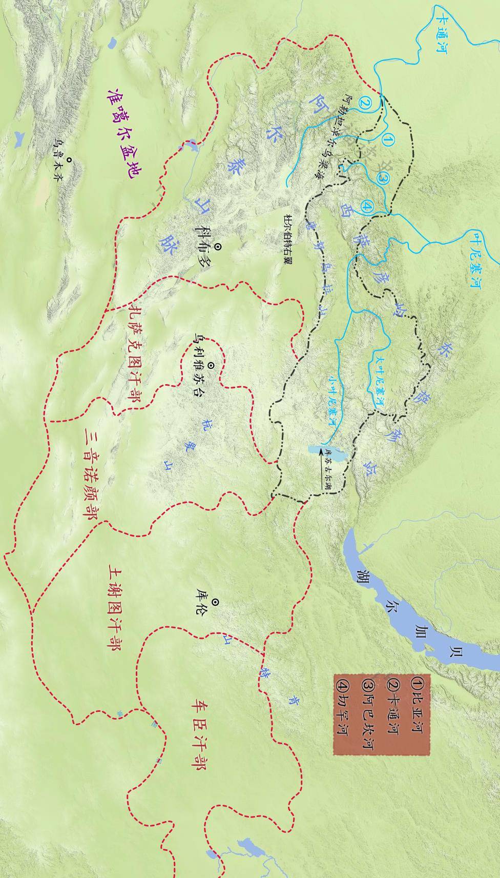 喀尔喀河地图图片
