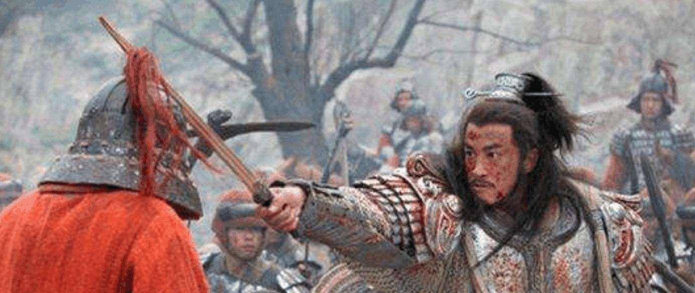 又如《史记· 项羽本纪》记录项羽悲剧结局之前的战斗:"项王乃上马骑