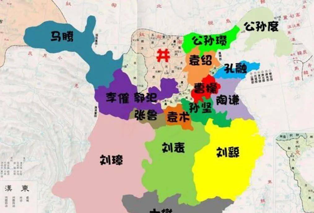 十八路诸侯 地图图片