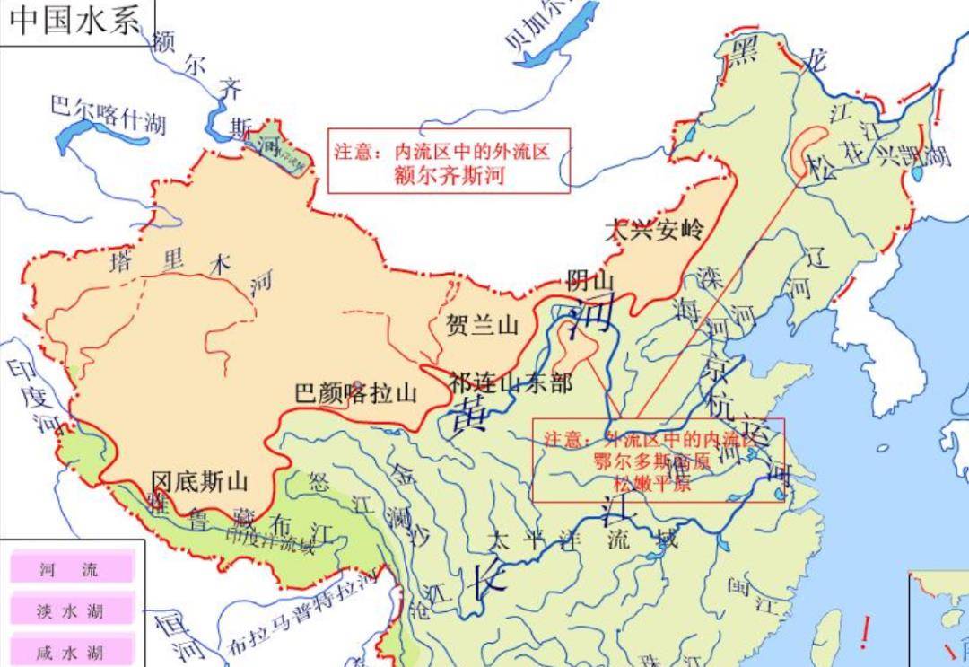 黑龙江是中国第二大河流,它的各项指标都高于黄河