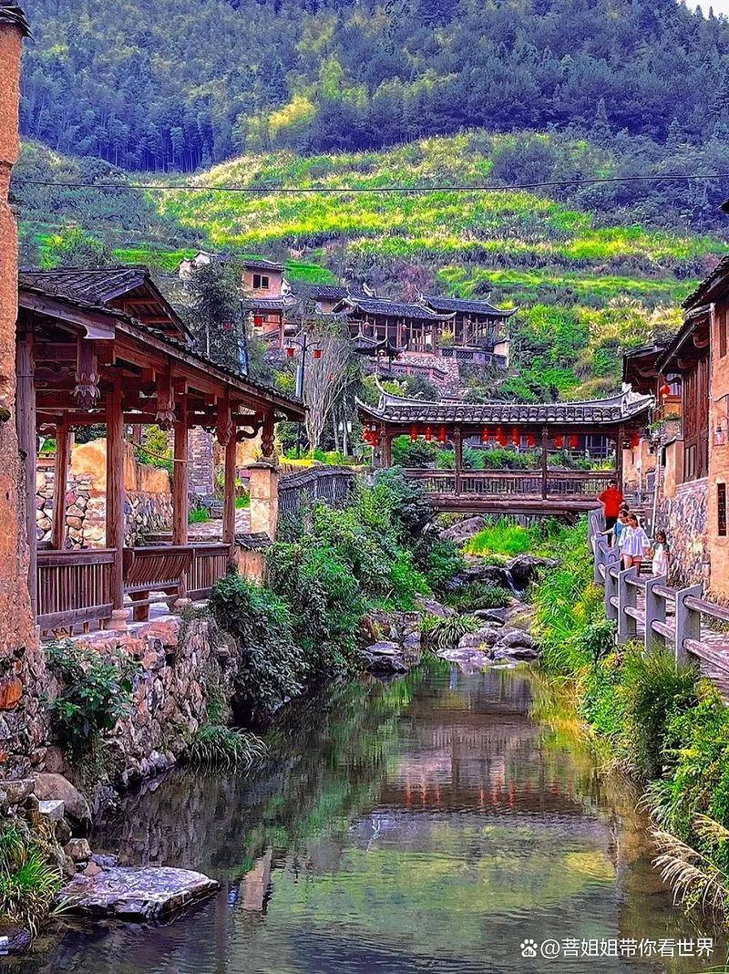 在福建的众多古村落中,屏南的龙潭里,四坪村等地就是典型的代表.