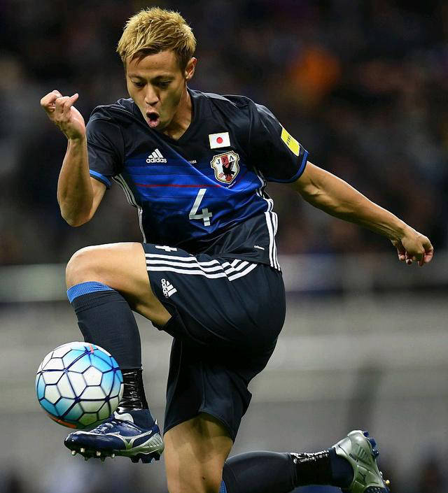 本田圭佑评述:日本男足现阶段有四位杰出球员,不及孙兴慜水平