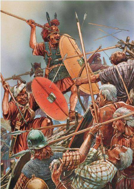 双重包围下,5万罗马人如何击垮33万敌军?