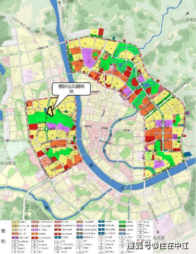 事关城市配套,中江又有三个地块调整规划