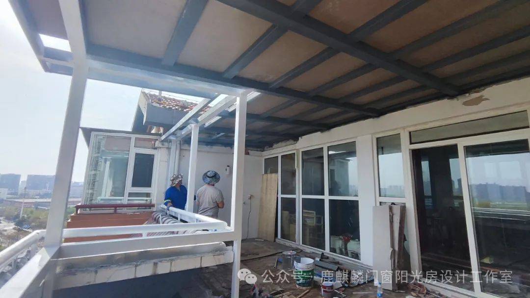 洛阳顶层封露台,有了这个隔热保温板屋顶,谁还用玻璃顶阳光房!