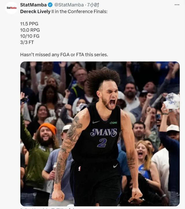 独行侠新秀莱夫利在西决爆发,母亲去世前表现惊人