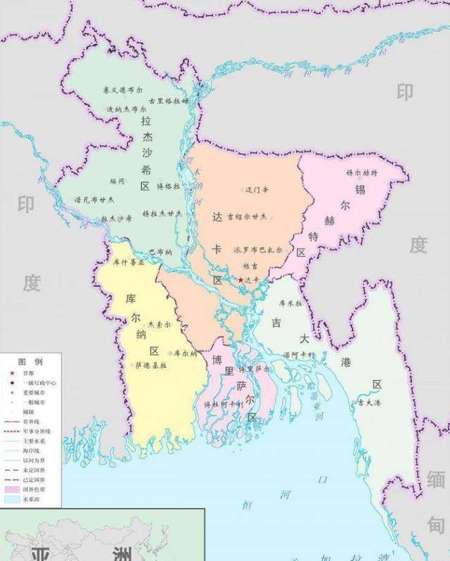 世界最拥挤的国家,弹丸之地却有近2亿人口,gdp却不及我国一个市