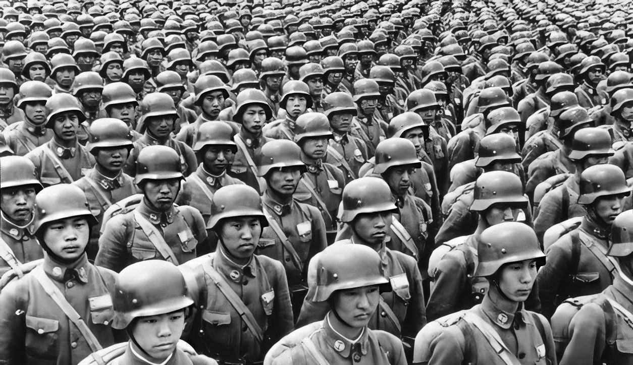 部队,所有武器均配备最新德式,接受的也是最新式的德国陆军战术训练