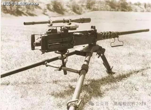 m2重机枪:二战中把纳粹飞机打成碎片,中国伞兵拿来拆鬼子炮楼
