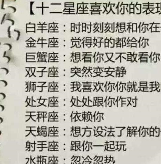 12星座喜欢你的表现是什么?谁最适合当男闺蜜?谁最会逗人开心?