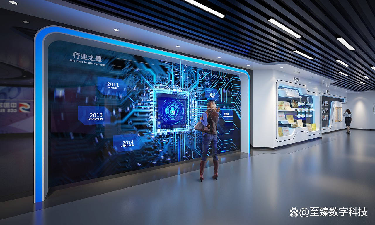 数字化展厅怎样设计充满科技感