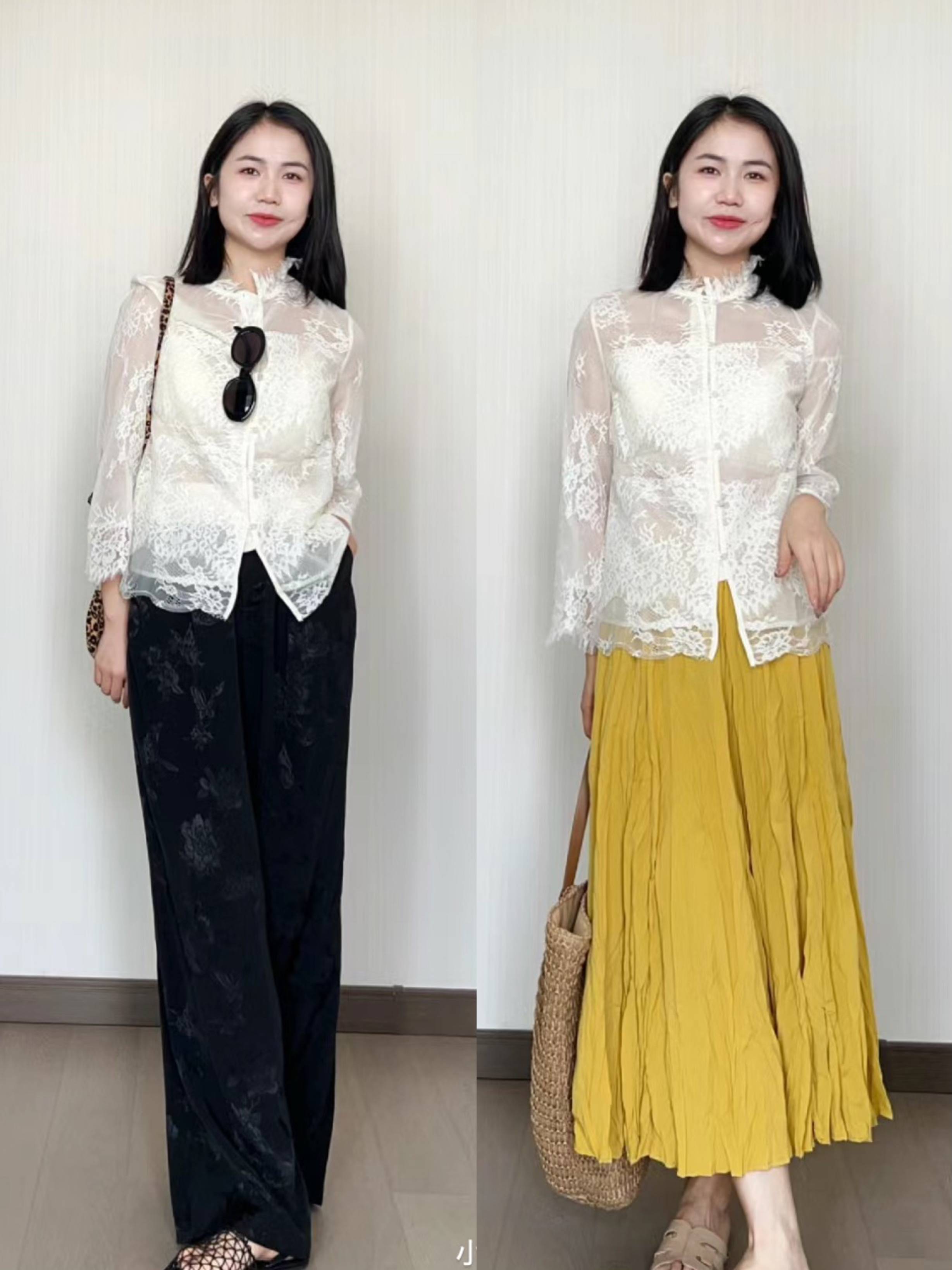 小个子快来抄作业,清爽利落又显高的夏日穿搭,直接照搬就对了!