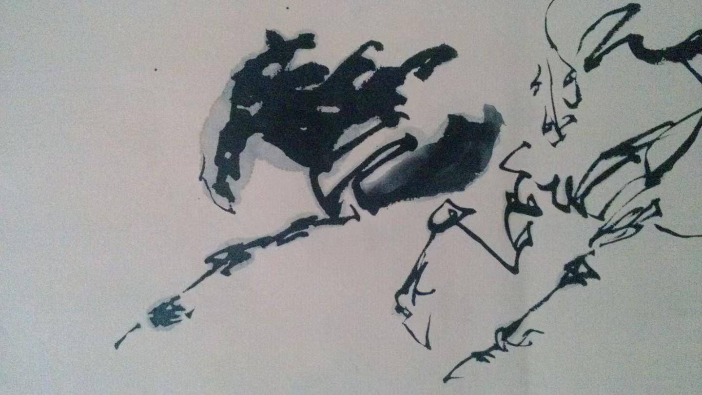 他笔下的骏马风骨——评蒲敦煌的画马艺术