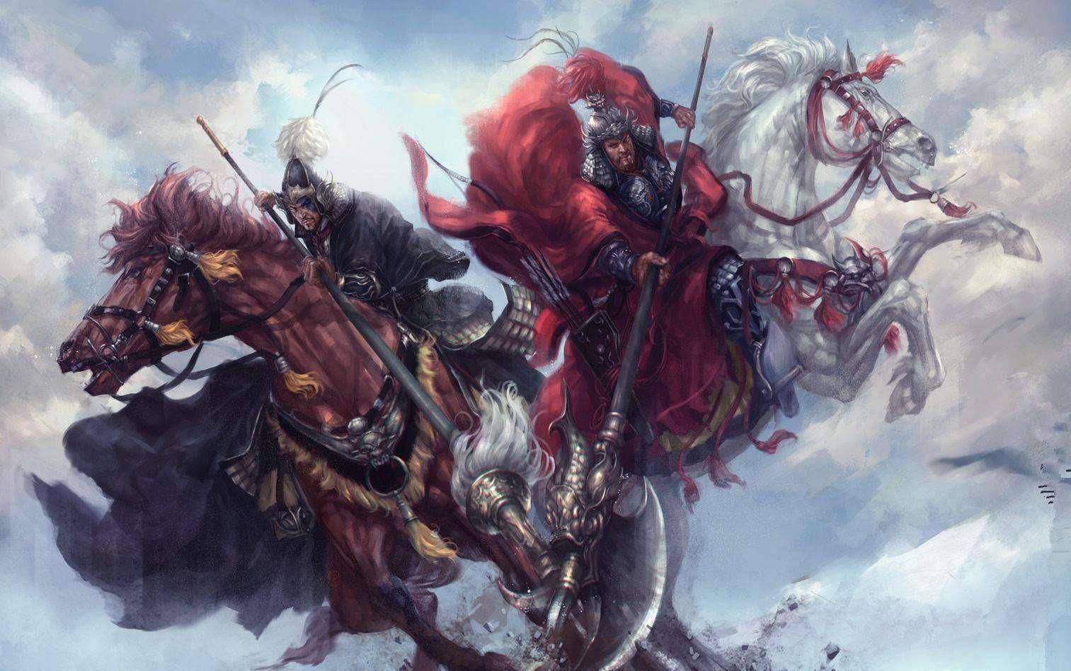 双刀关二爷是个什么形象?历史上关羽的标配可真不是青龙偃月刀