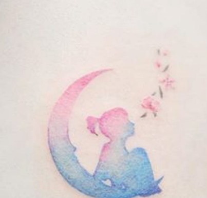 十二星座专属小仙女纹身,双子座的花朵麋鹿,狮子座梦的幻想!