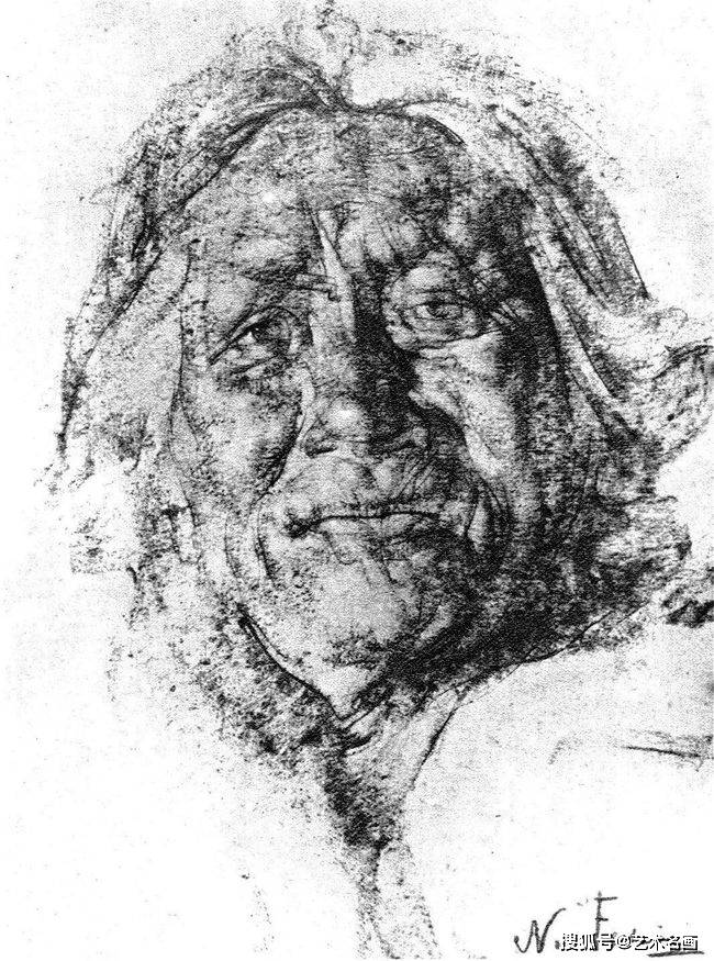 线条与明暗的舞蹈:尼古拉·费欣素描作品