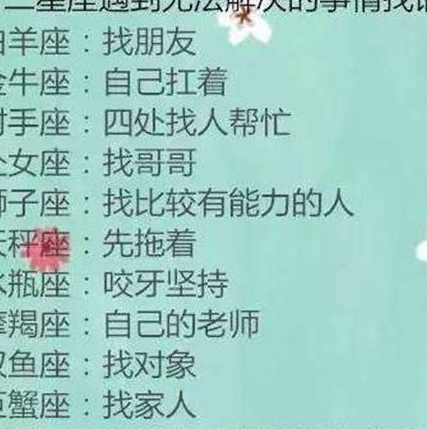 12星座排行榜,谁会早婚,谁最孤独,谁喜欢花钱找人帮忙?