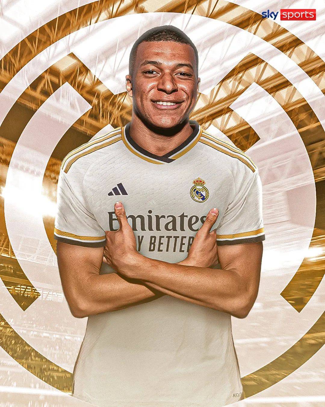 姆巴佩加盟皇马!