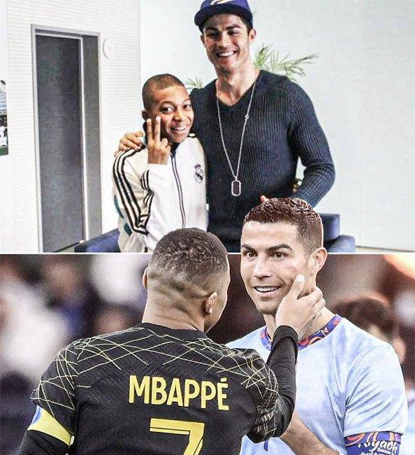 姆巴佩转会皇马!c罗留言祝贺!