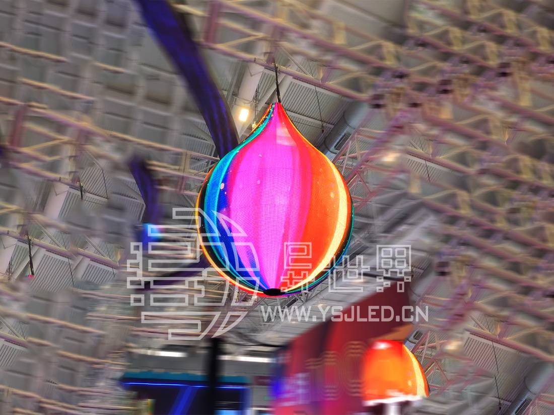 多功能水滴形led显示屏-异世界