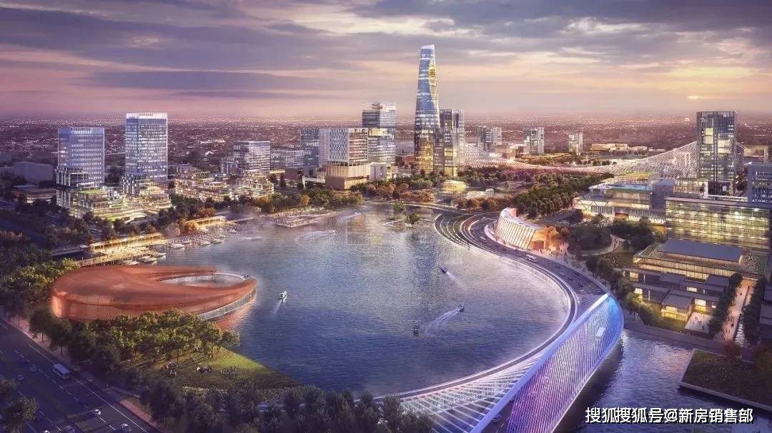 这座名为上海虹桥国际新文创电竞中心的建筑,展示了前湾地区产业发展