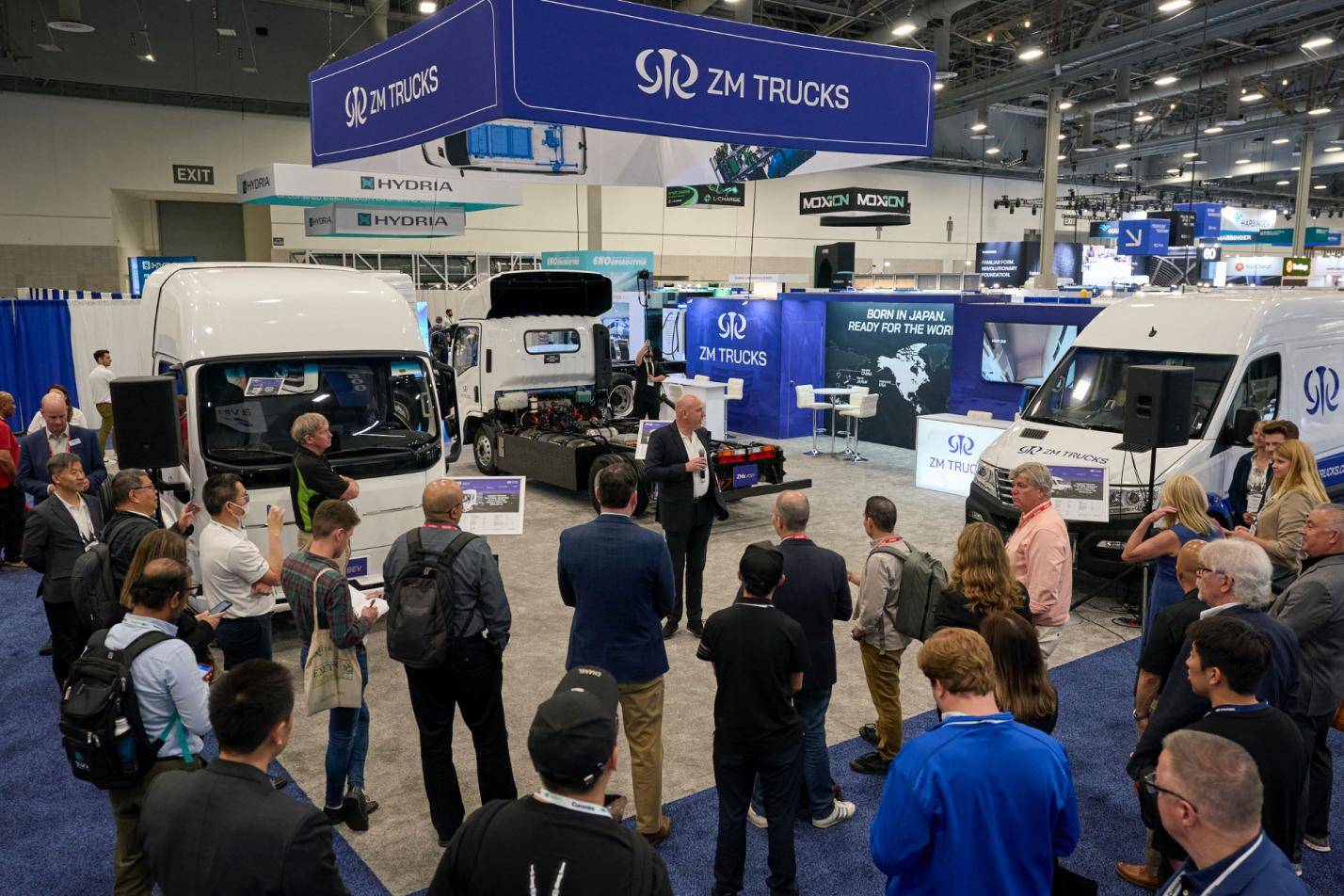 全新北美零排放商用卡车品牌大象汽车在act博览会上首发亮相