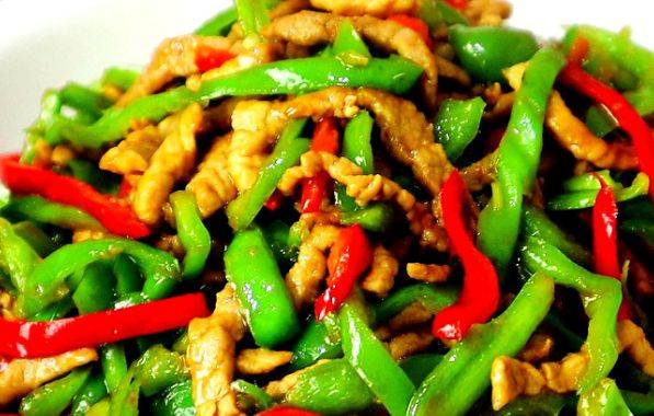 青椒肉丝,清爽美味,家常小炒首选