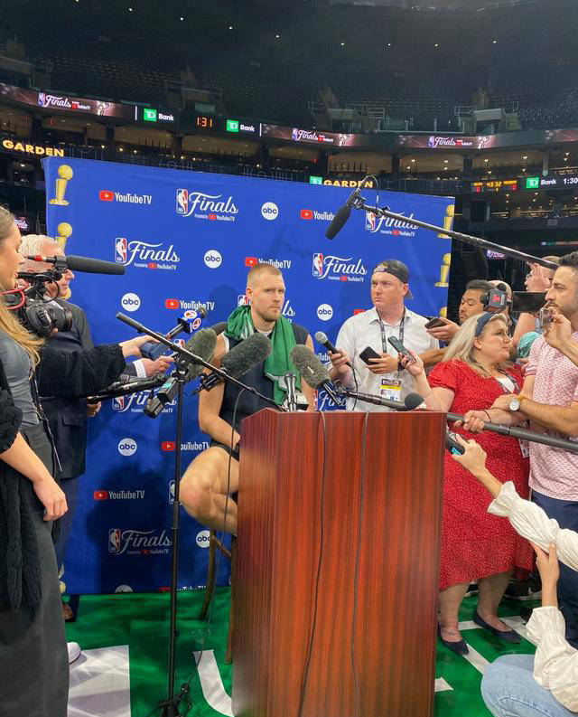 波尔津吉斯对独行侠没有恶意,波神称东契奇迅速成长时心里曾有不爽