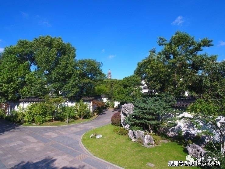 姑苏虎丘塔旁别墅 苏州低调而神秘的园林别墅—苏州上林苑别墅-在售