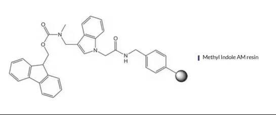 结构式:英文名称:methyl indole am resin中文名称:[3-(甲基-fmoc