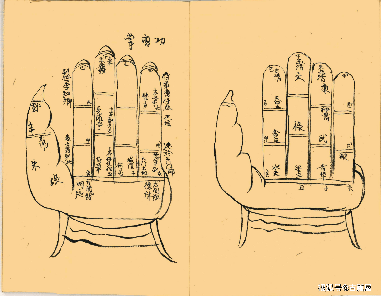 道家古籍《掌诀》清抄本