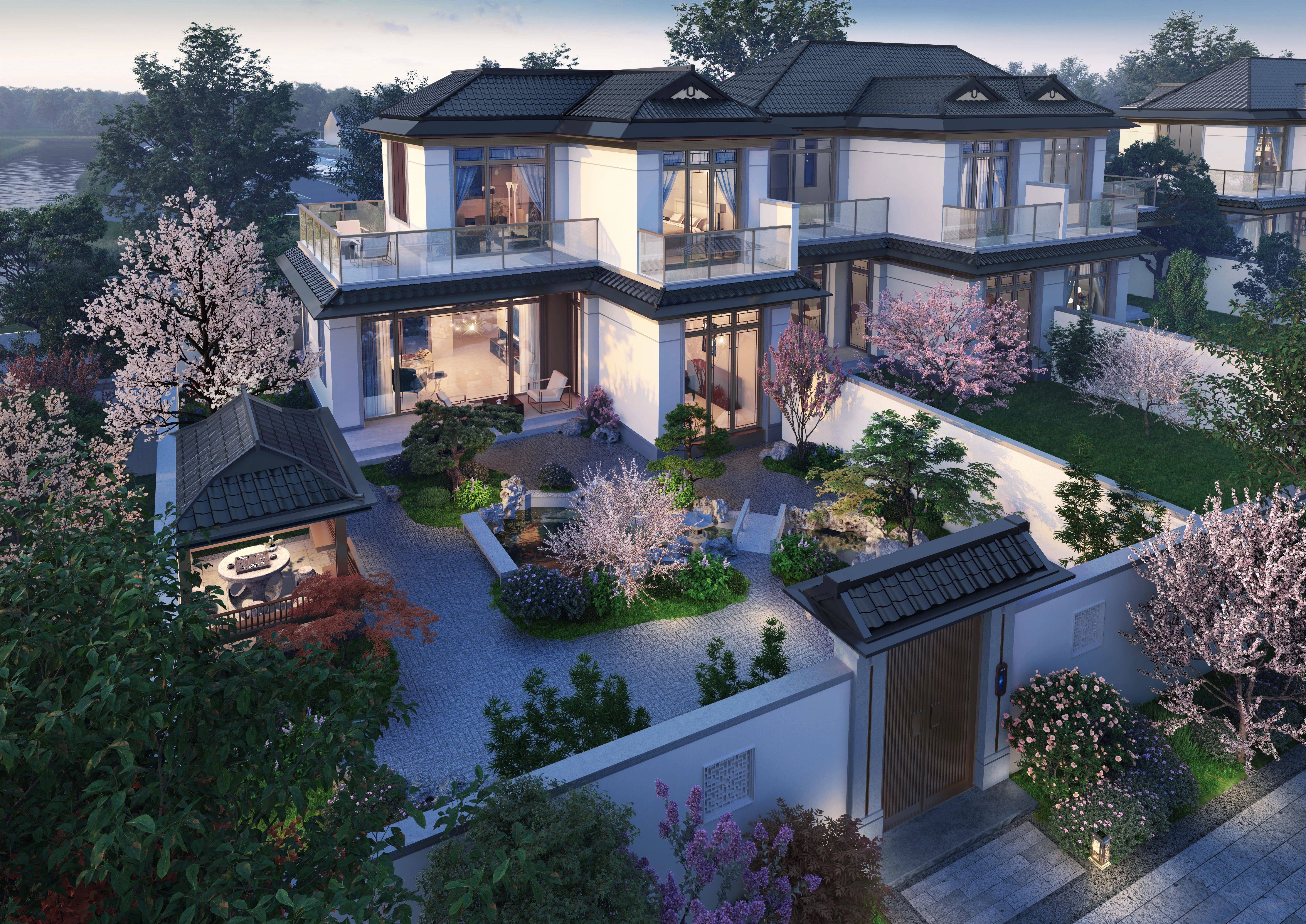 上海嘉定五个院子的别墅听说最近售楼处优惠力度很大?一起一探究竟吧!