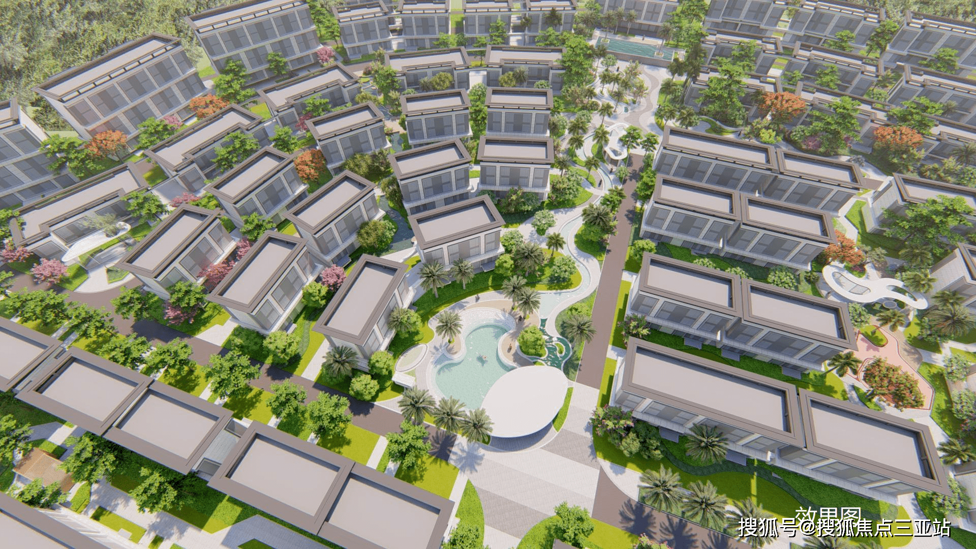 海南万宁石梅鹭鸣谷每户享有极佳的景观面和超大的拓展空间