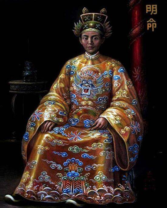 越南历史最后一个朝代-阮王朝历代皇帝画像