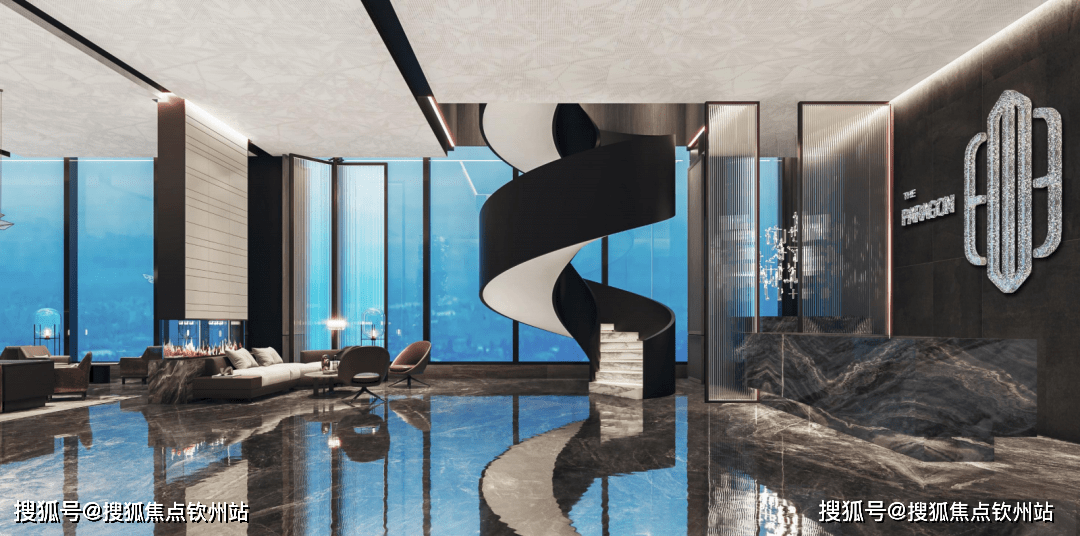 展盈天钻会所中,配置圈层设施,健身会馆,ceo行政酒廊,家宴私享区,尚流